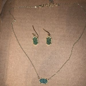 Matching necklace & earrings